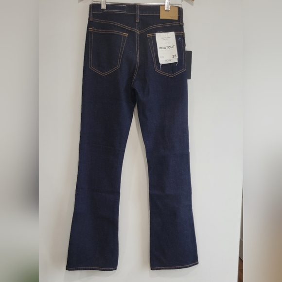 Rag & Bone Peyton Midrise Bootcut Jeans Size 25 - Picture 5 of 13